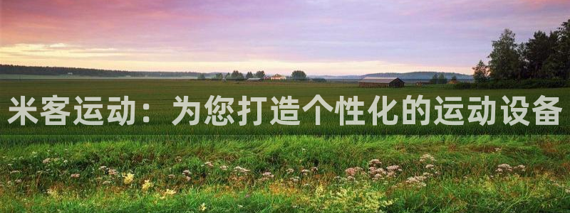 征途国际科技：米客运动：为您打造个性化的运动设备